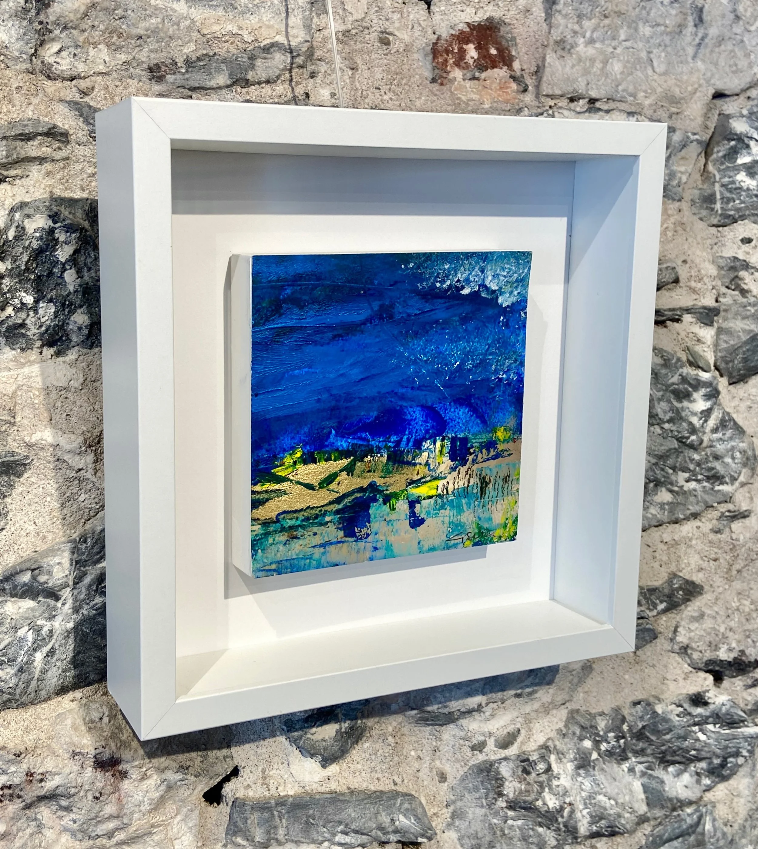 Golden Pastures 15 x 15cm — Geoff Sellick Art